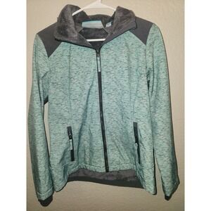 Free Country Women's Jacket With Removable Hood, Size Small, Pockets, Zip Up‎